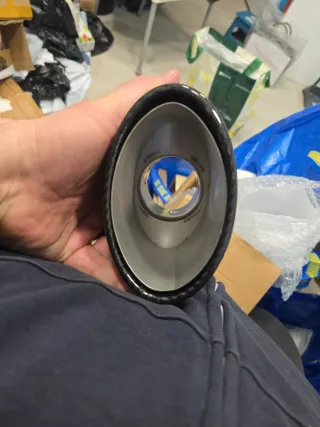 Punta de escape carbono in60 Out90/150