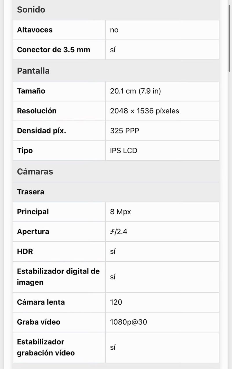iPad Mini 4 WiFi Plata 16GB afbeelding 6