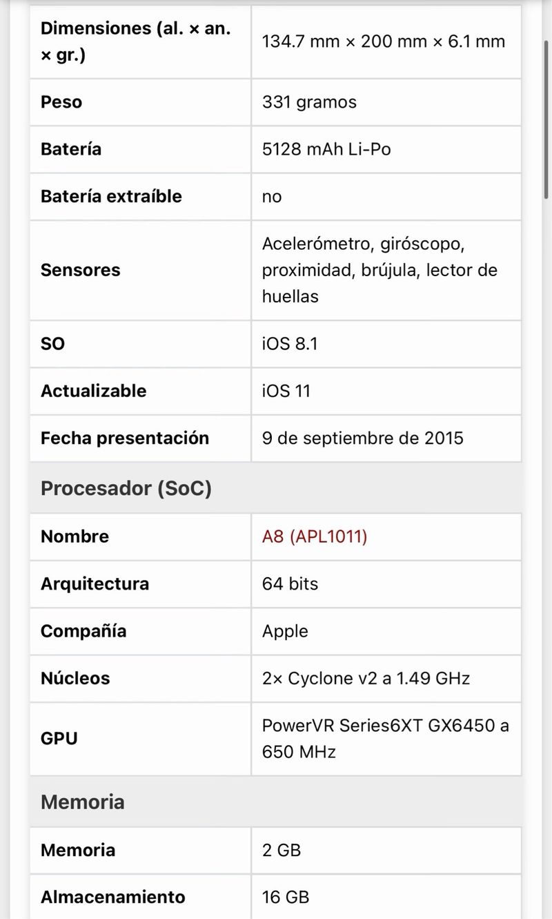 iPad Mini 4 WiFi Plata 16GB afbeelding 5