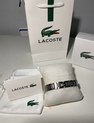 Pulsera Lacoste Plata
