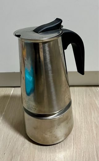 Cafetera Italiana Metal y Plástico