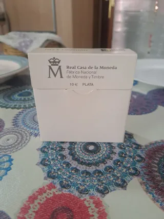 Moneda Plata 10€ Juan Carlos I Proof 2003