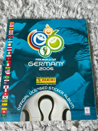 Álbum Mundial Alemania 2006 Panini 100% completado