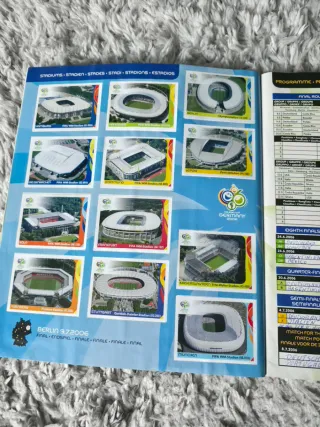 Álbum Mundial Alemania 2006 Panini 100% completado