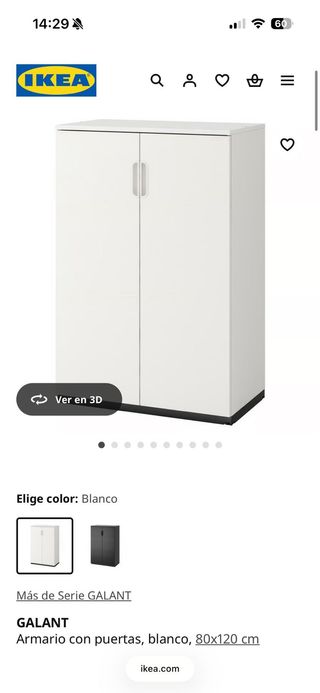 Mueble archivador oficina beige