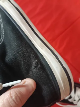 Botas Converse Negras y Blancas