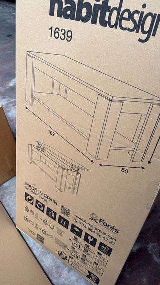 Mesa de centro Habitdesign 1639