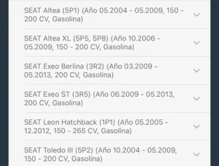 Kit Cadena Distribución 2.0 TFSI INA