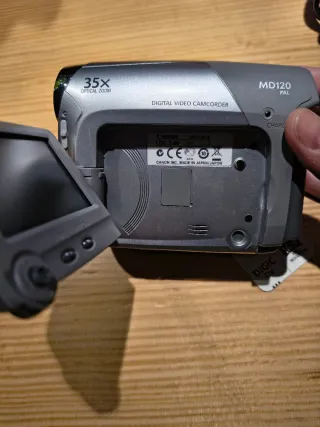 Videocamera Canon MD120 grigio/argento