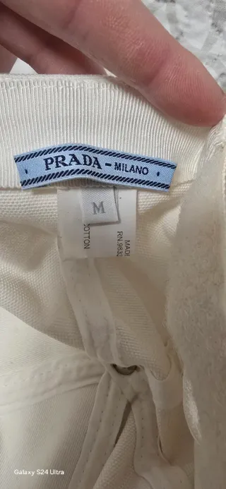 Gorra Prada Blanca