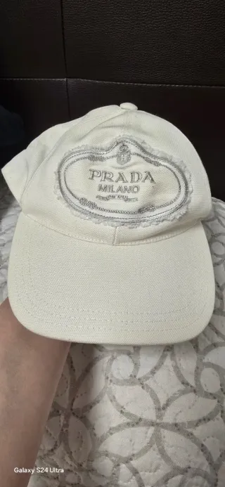 Gorra Prada Blanca