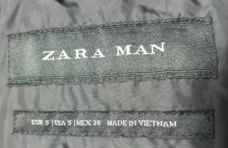 Cazadora acolchada azul marino Talla S 38