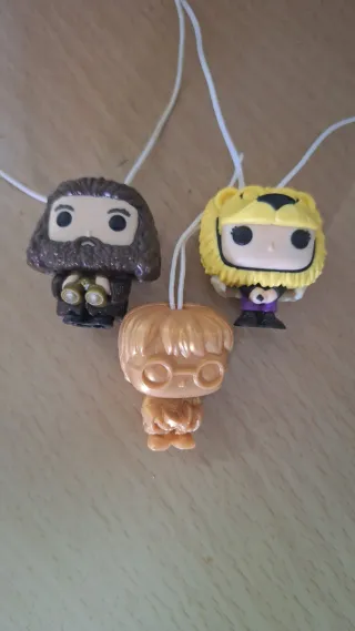 3 Funkos Kinder Joy Harry Potter