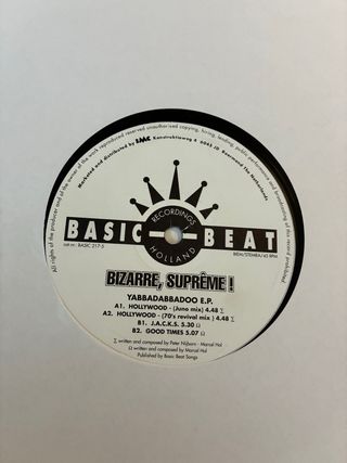 Vinilo "Yabbadabbadoo” Bizarre, Supreme.