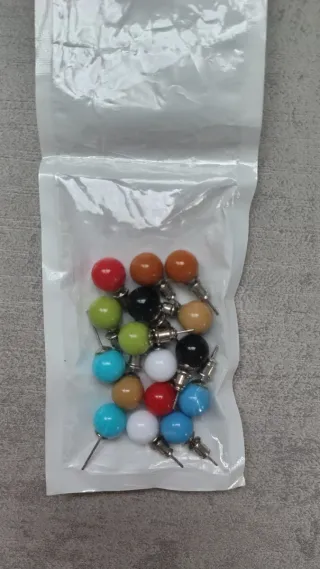 Pendientes Bolas Colores Surtidos