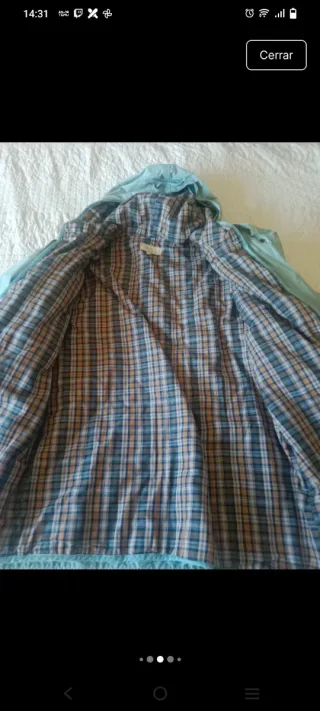 Chaqueta impermeable mujer Tribune