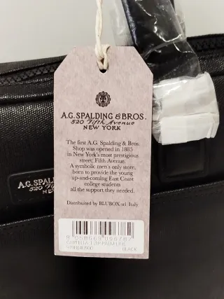 Maletín Spalding & Bros Negro