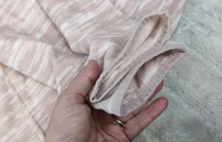 Forro polar rosa talla S