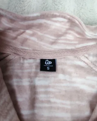 Forro polar rosa talla S