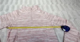 Forro polar rosa talla S