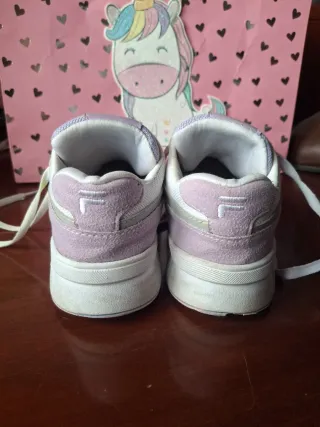 Zapatillas Fila Fusion Skate Morado Blanco