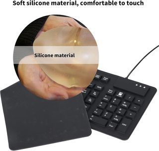 Teclado Plegable Silicona Flexible USB