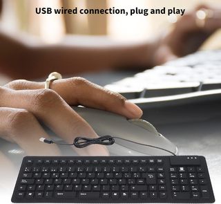 Teclado Plegable Silicona Flexible USB