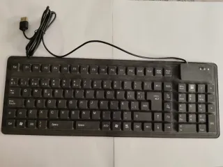Teclado Plegable Silicona Flexible USB