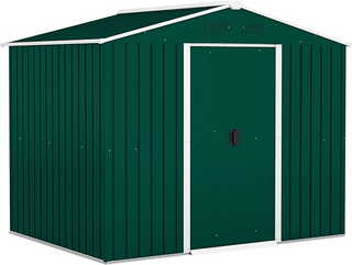 Casetta da Giardino 3.6m² in Acciaio Zincato con P