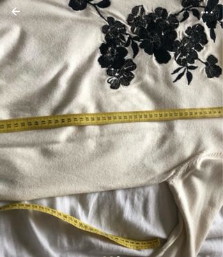 Jersey Javier Simorra bordado flores S