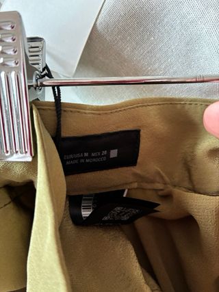 Pantalón bombacho Zara verde