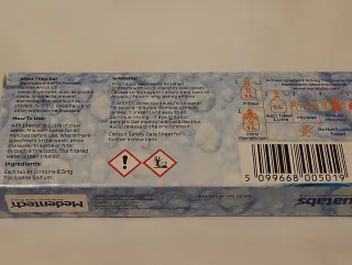 Pastillas potabilizadoras Aquatabs caducidad 2030