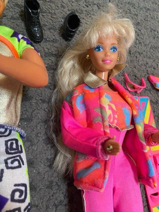 Barbie & Ken Mattel Vintage 1990 Snow Sci