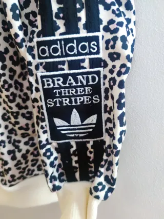 Chaqueta Adidas Estampado Leopardo Talla XL