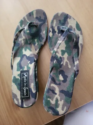 Chanclas Camuflaje Made in Spain