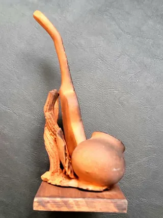 Figura terracota guitarra y cántaro