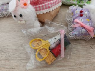 Lotto pupazzi coniglietti anni '80 cucito