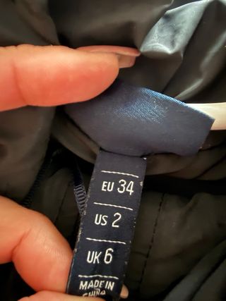 Chaqueta acolchada Ellesse negra