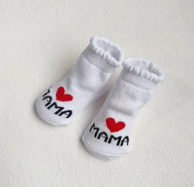 Calcetines Mama Papa Corazón