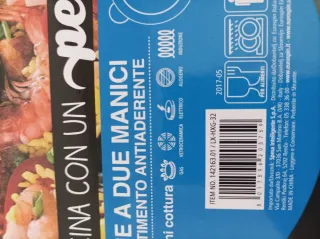 Tegame 32 cm con cartellino