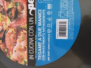 Tegame 32 cm con cartellino