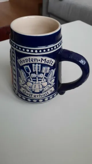 2 Jarras Cerveza Alemana Gerz Cerámica