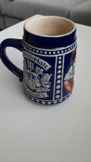 2 Jarras Cerveza Alemana Gerz Cerámica