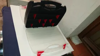 Caja organizadora doble cara