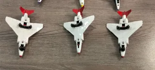 Lote 6 Aviones Juguete