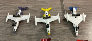 Lote 6 Aviones Juguete