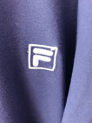 Fila Camiseta Manga Larga Botones Azul Marino L