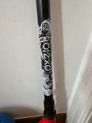 Patinete Oxelo y Casco B-Twin Azul