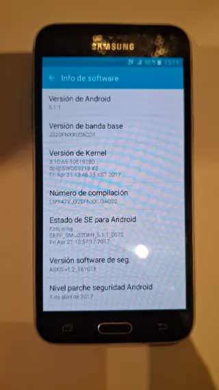 Samsung Galaxy J3 2016 8GB LIBRE DESBLOQUEADO