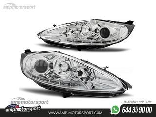 FAROS DELANTEROS LUZ DIURNA LED PARA FORD FIESTA MK7